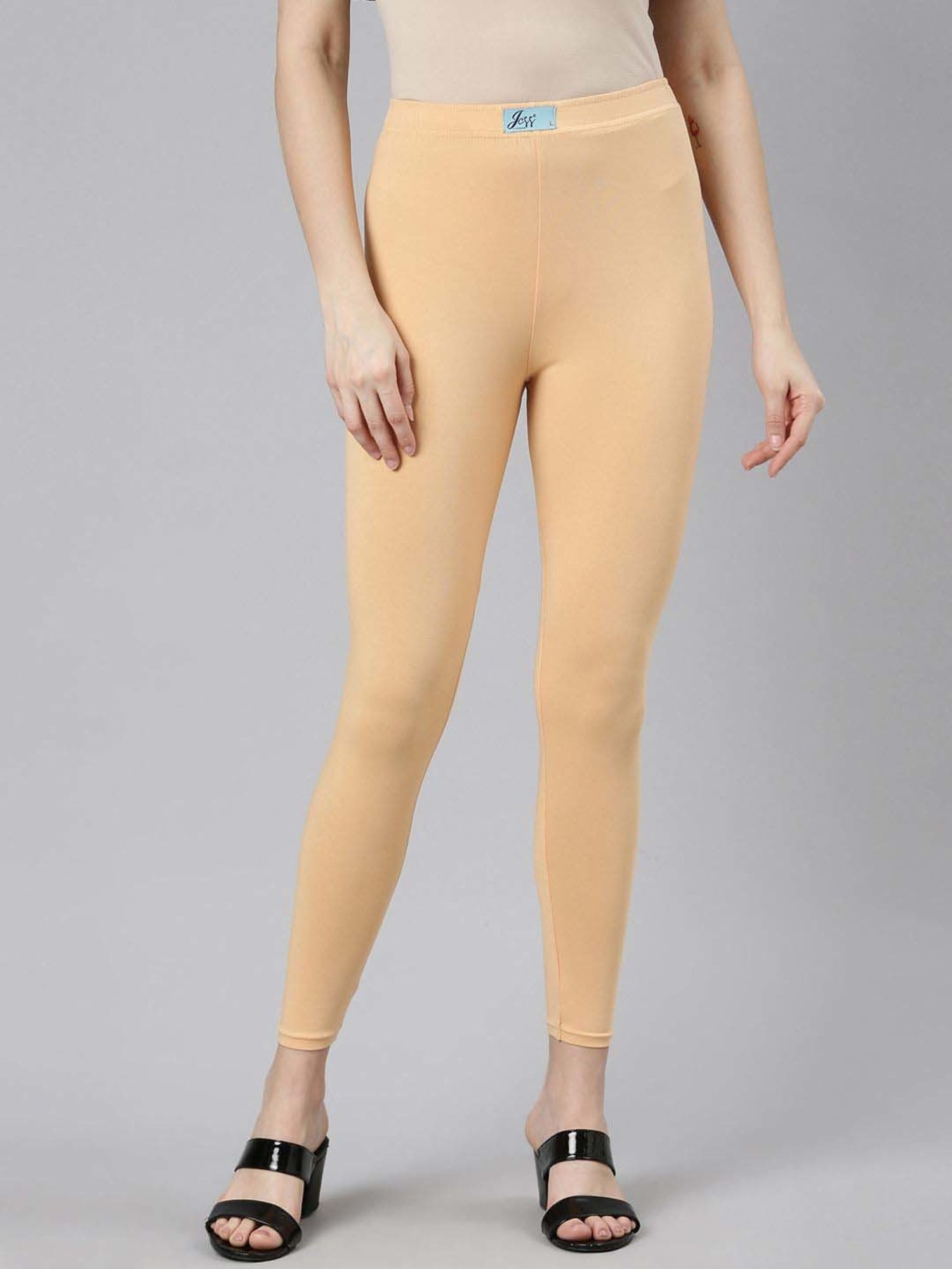 JCSS Beige Cotton Leggings