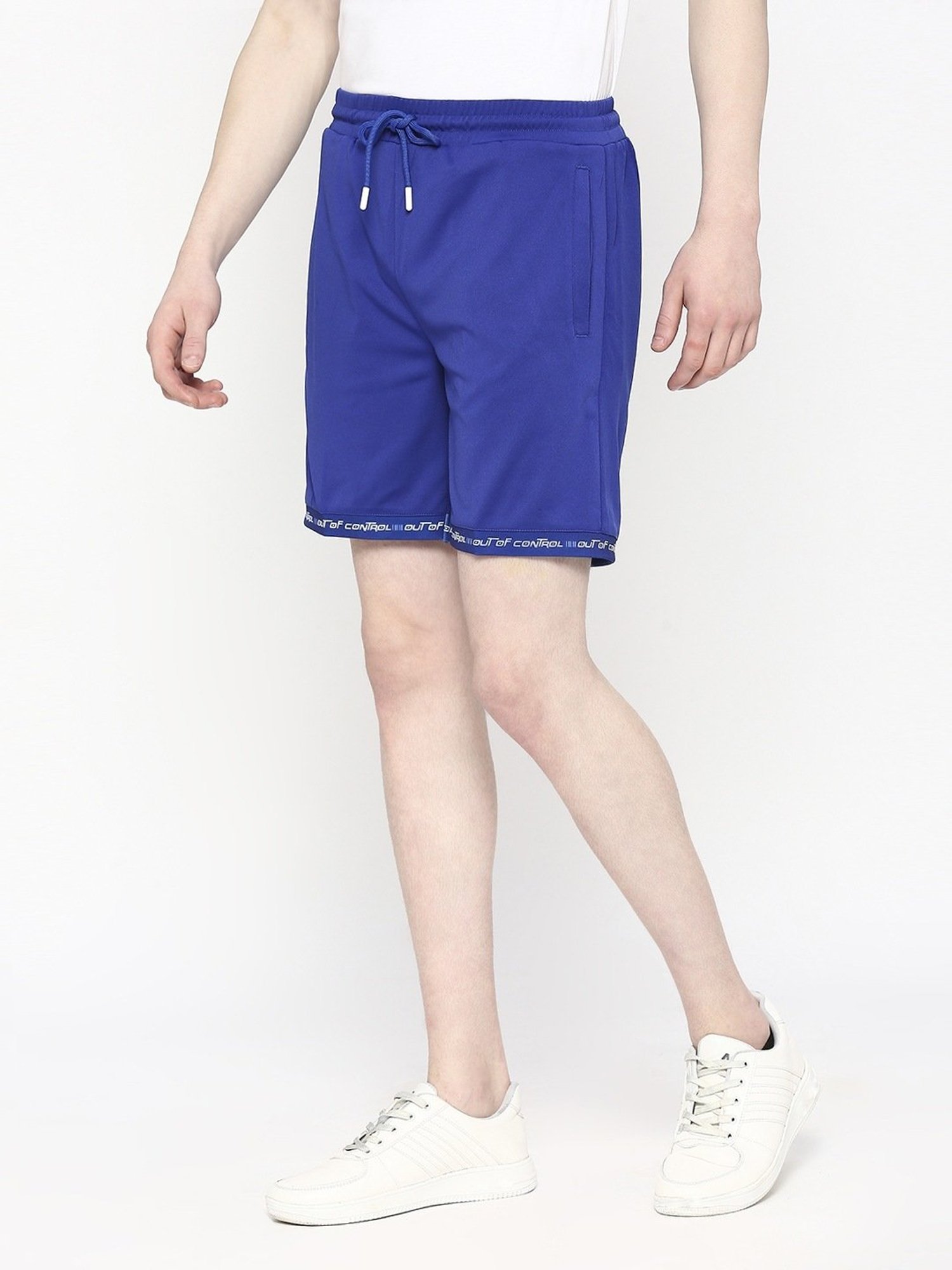 Fitz Cobalt Blue Slim Fit Shorts