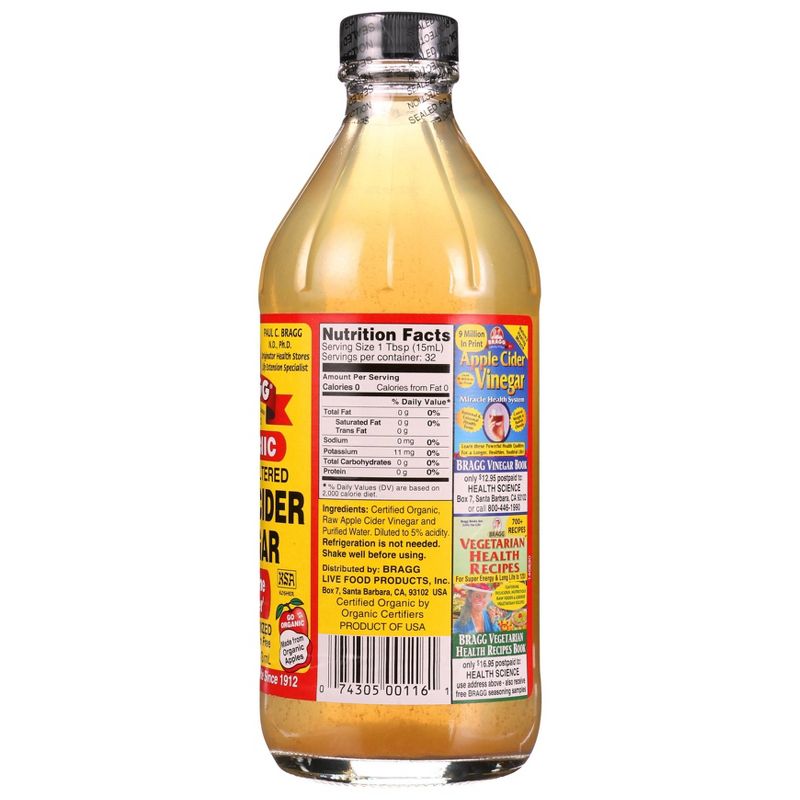 Bragg Apple Cider Vinegar - 16 fl oz