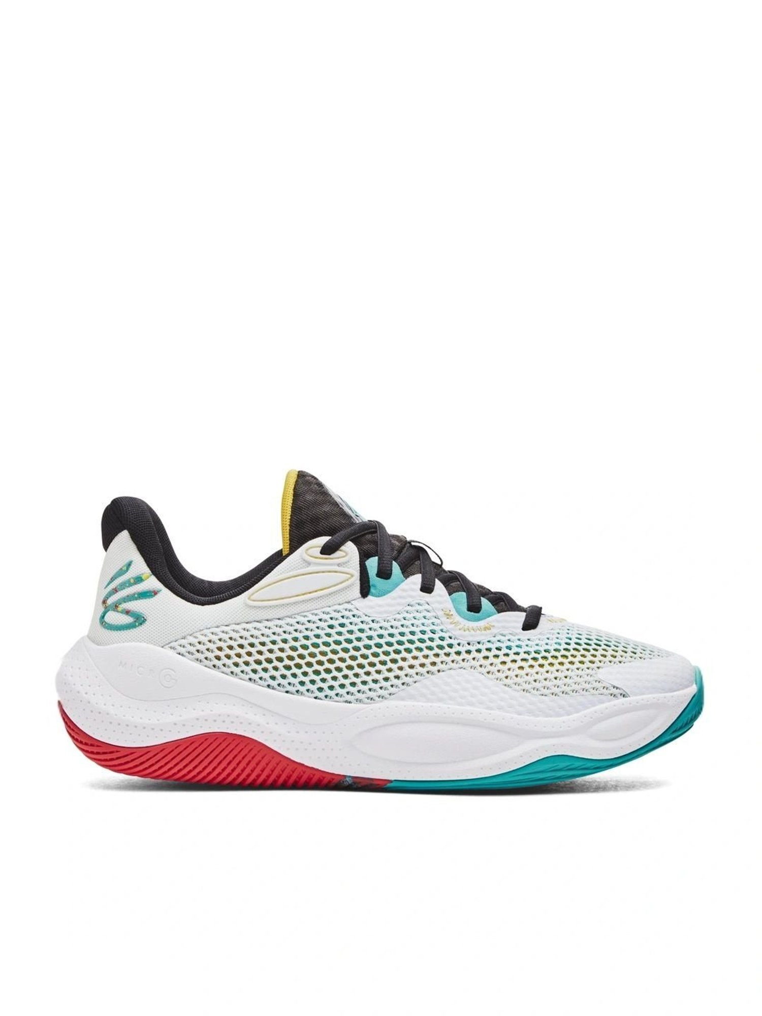 Under Armour Men's CURRY SPLASH 24 AP White Running Shoes