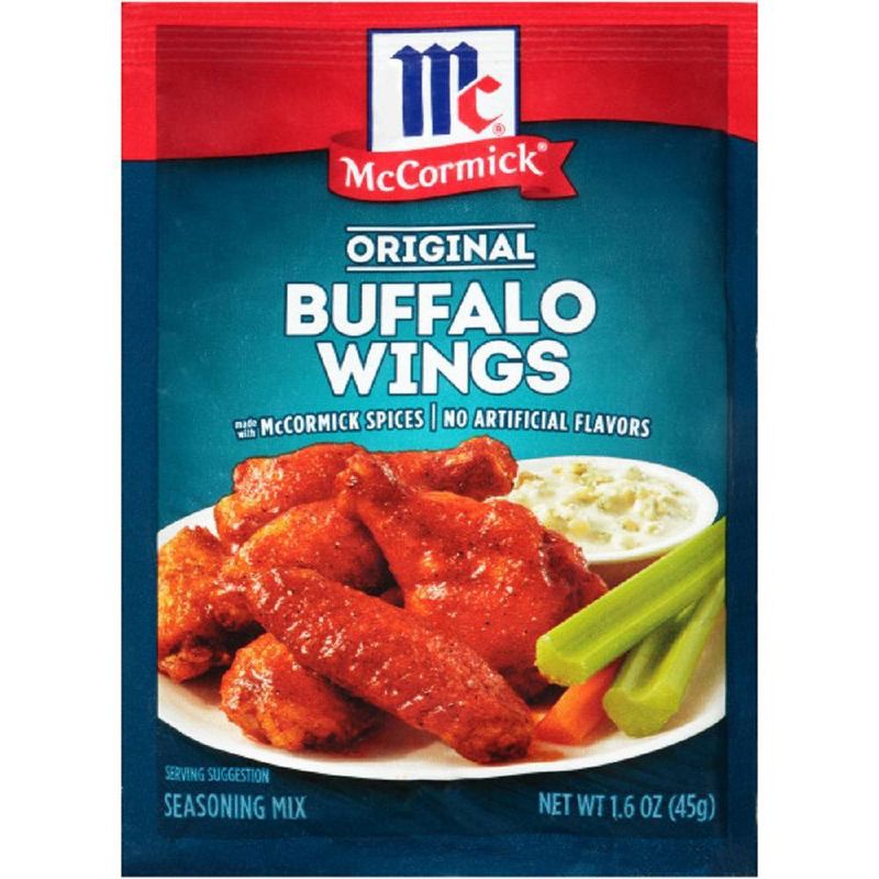 McCormick Original Buffalo Wings Seasoning Mix - 1.6oz