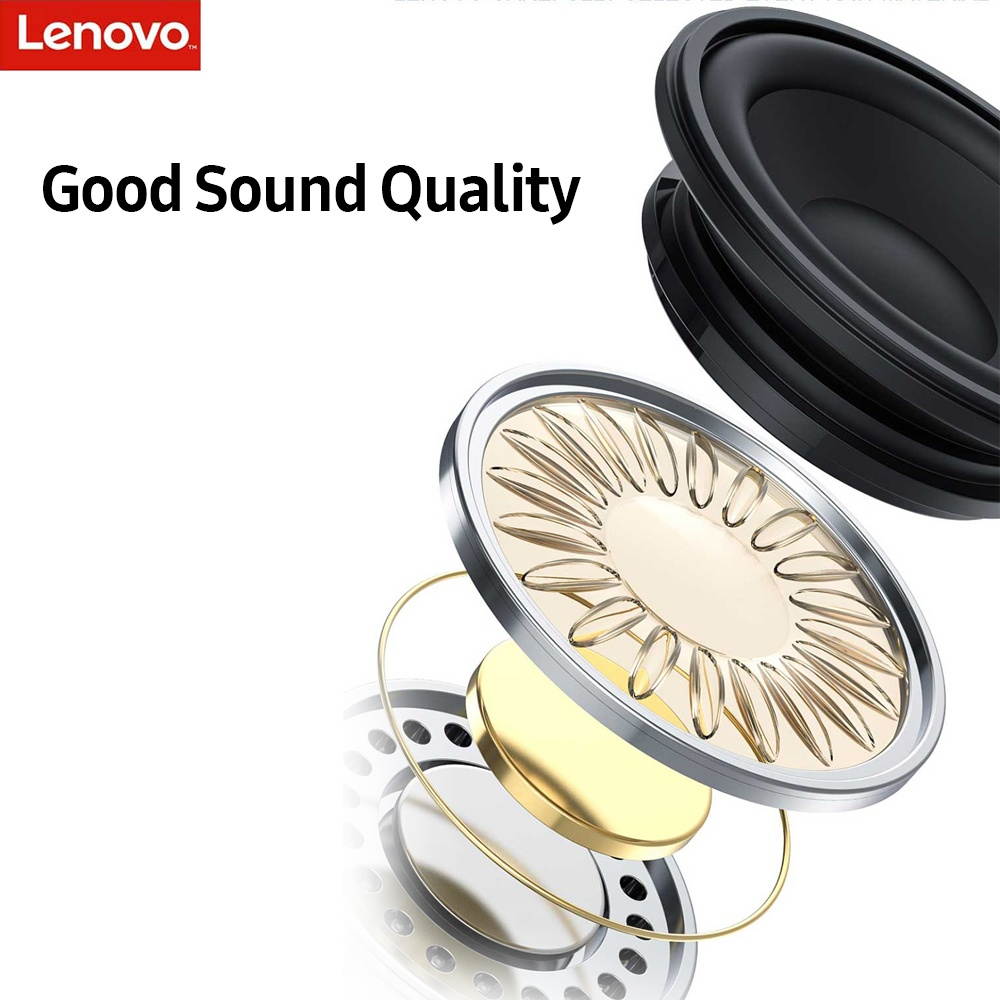 Lenovo HT05 Headphone BT5.0 Wireless Earbuds In-ear Sports Earbuds with Smart Touch Control Long Endurance Time Black