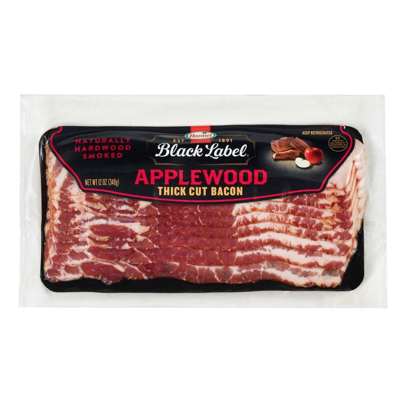 Hormel Black Label Classic Country Style Thick Cut Bacon - 12oz