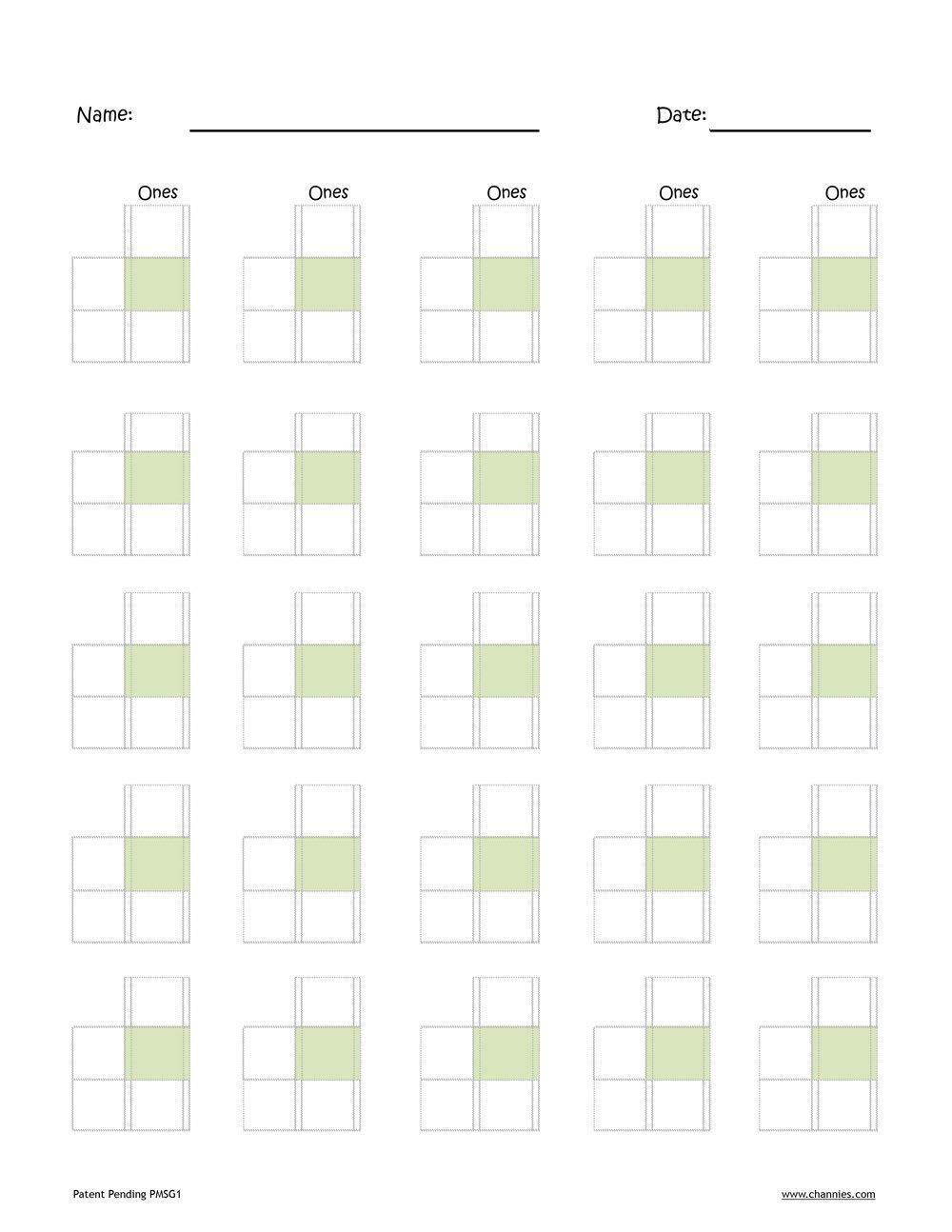 Channie's LR3778 Math Lineup Workbook for Prek-1ST Grades, 80 Pages Strong Paper, 8.5" x 11" with Hardboard Back, White