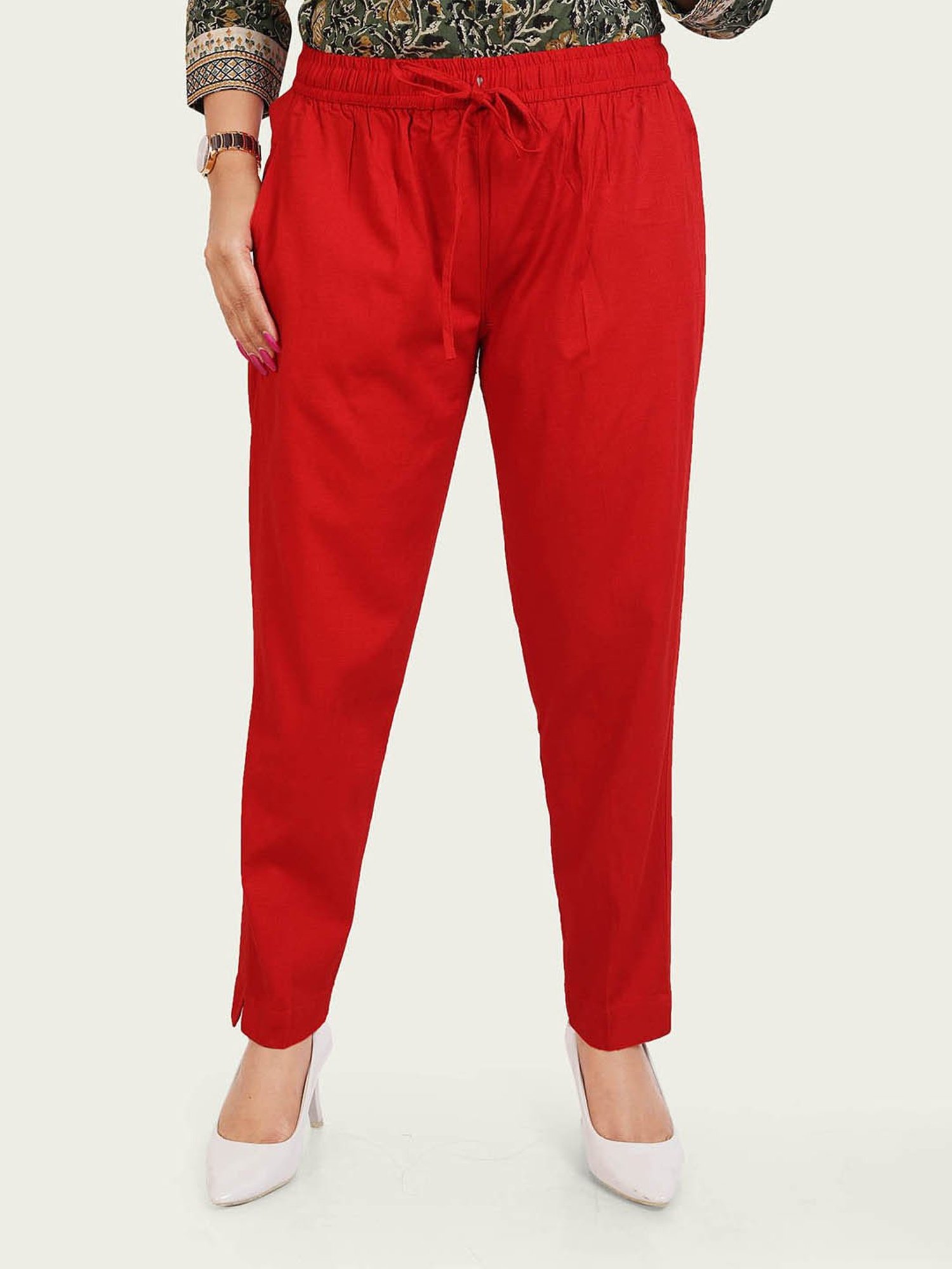 Cotton Culture Red Pants