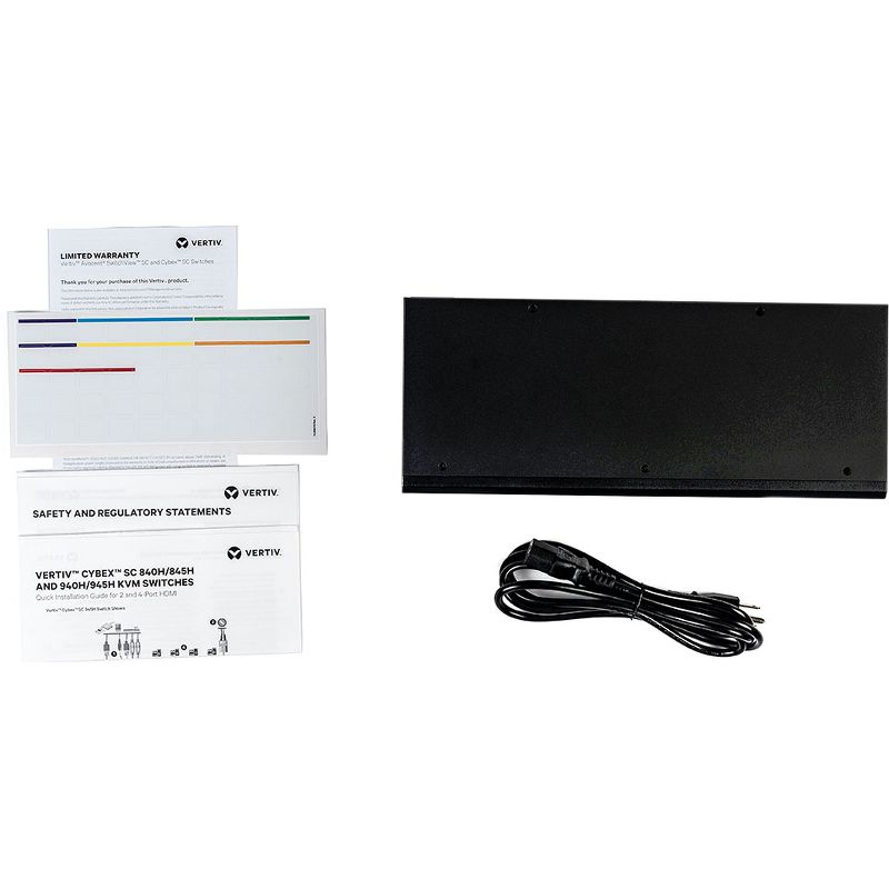Cybex SC940H Secure KVM Switch - 4-Port, Dual Display, HDMI in, HDMI out, Secure KVM