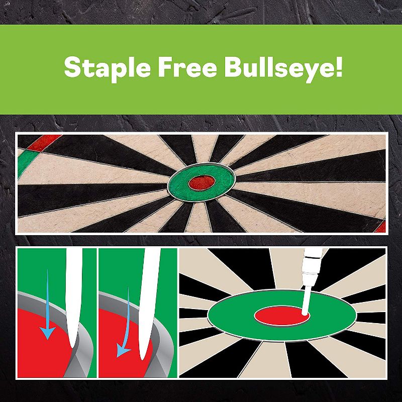 Viper AIM 360 Sisal Self Healing Practice Dartboard w/ Removable Aiming Circles