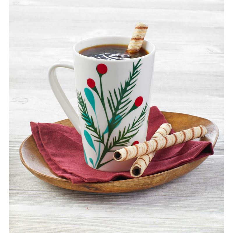Starbucks Be Merry Holiday Coffee Gift Set, Includes Ceramic Mug and Holiday Blend Ground Coffee