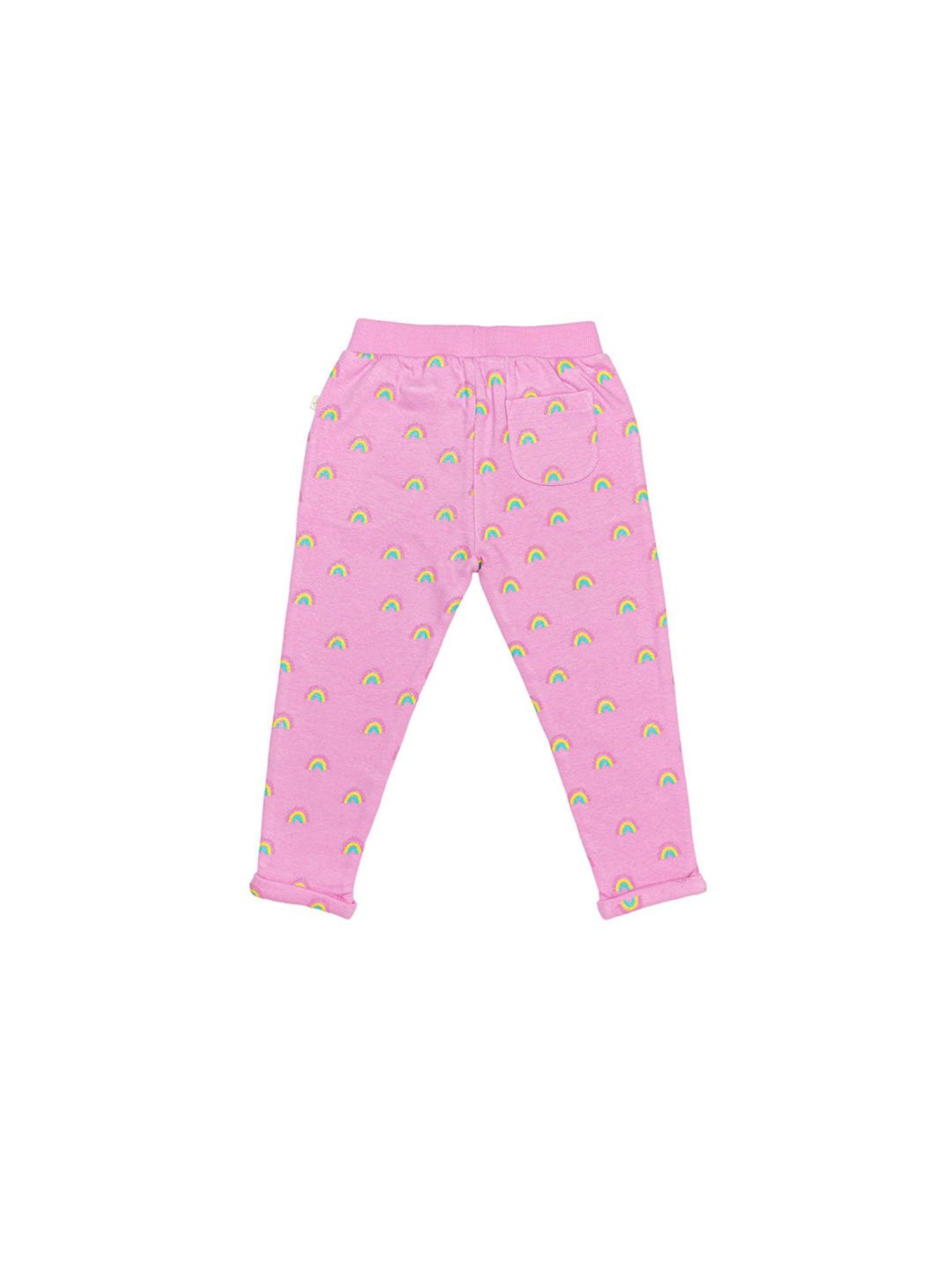 H by Hamleys Infants Girls Pink Printed Trackpants