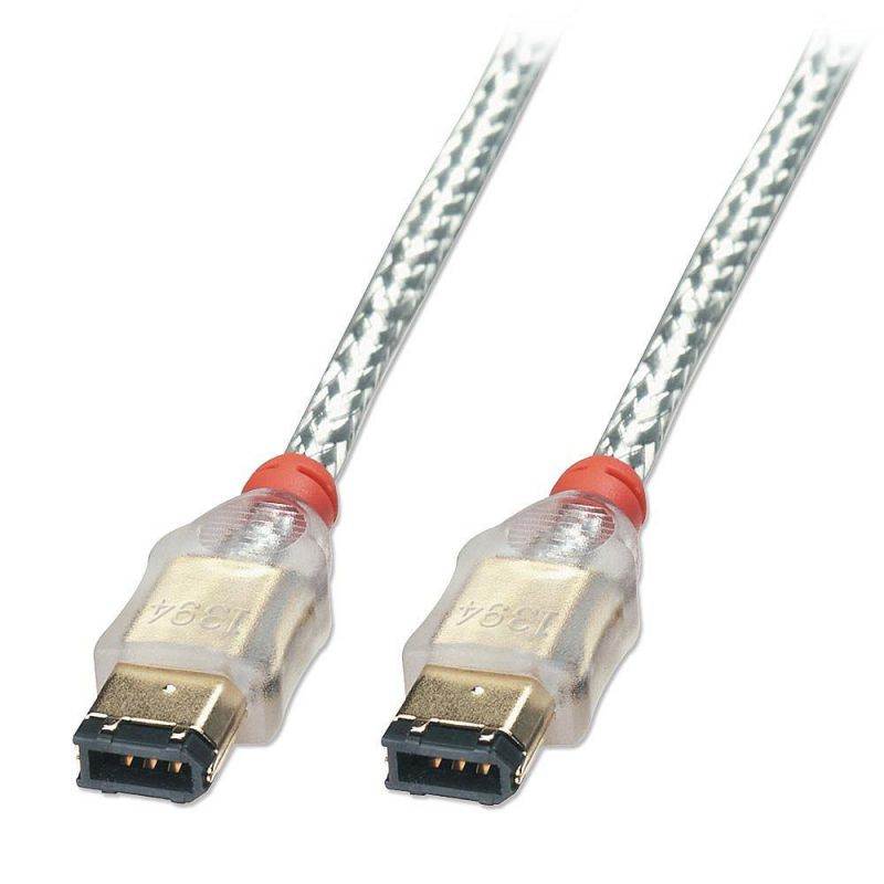 Micro Connectors, Inc. 6 feet Firewire Cable 1394B 9 Pin to 6 Pin (E07-238)