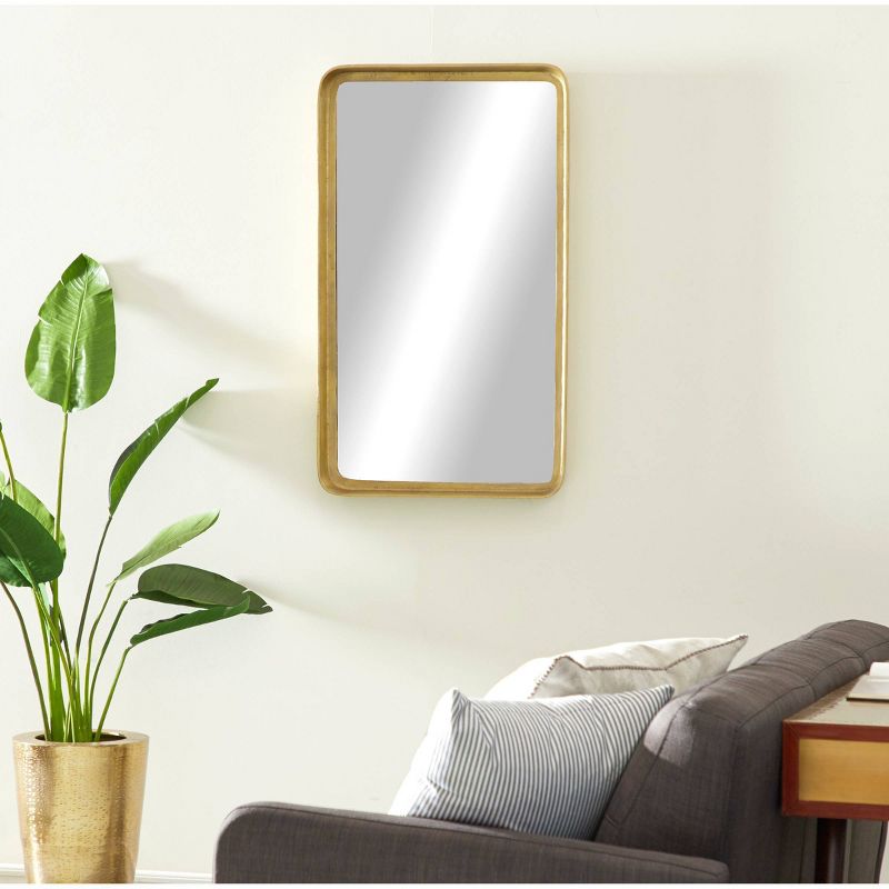 40" x 24" Modern Oversized Rectangular Aluminum Cast Mirror - Venus Williams Collection