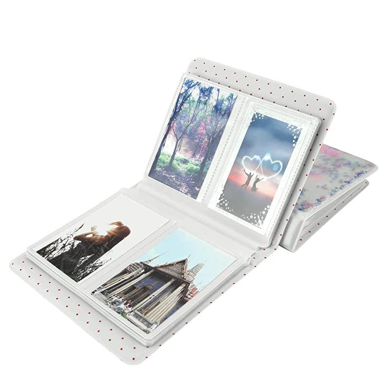 Mini Photo Album 64 Pockets Shell Album for Fujifilm Instax Mini 7s 8 8 9 25 26 50s 70 90 Film Polaroid Camera 3inch Film 1 Pcs Blue Shell