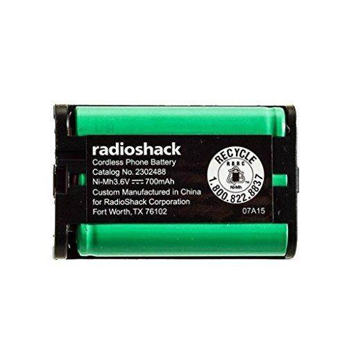 RadioShack 3.6V/700mAh NiMH Cordless Phone Battery for Panasonic HHR-P107 (2302488)