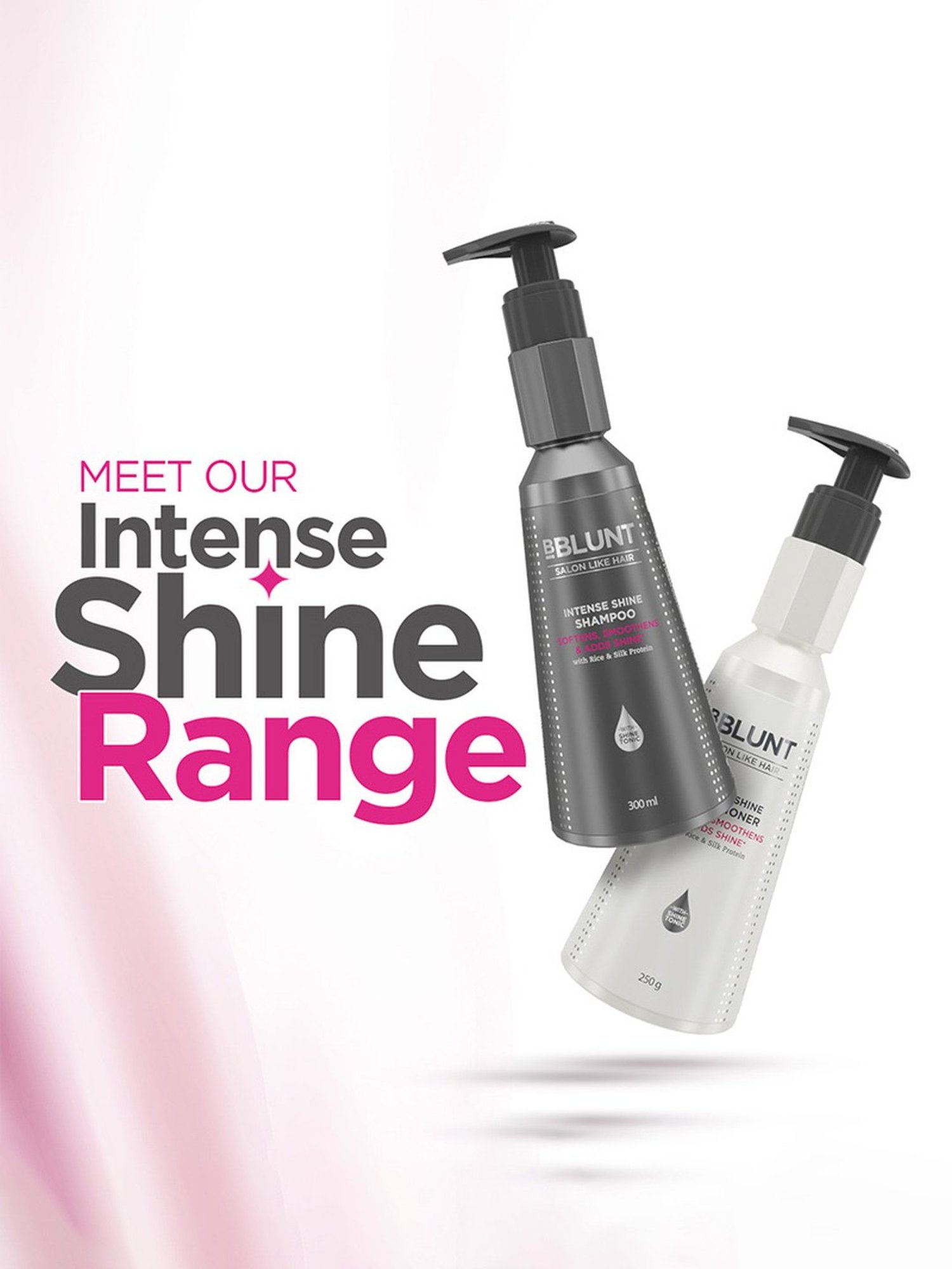 BBlunt Intense Shine Shampoo - 300 ml