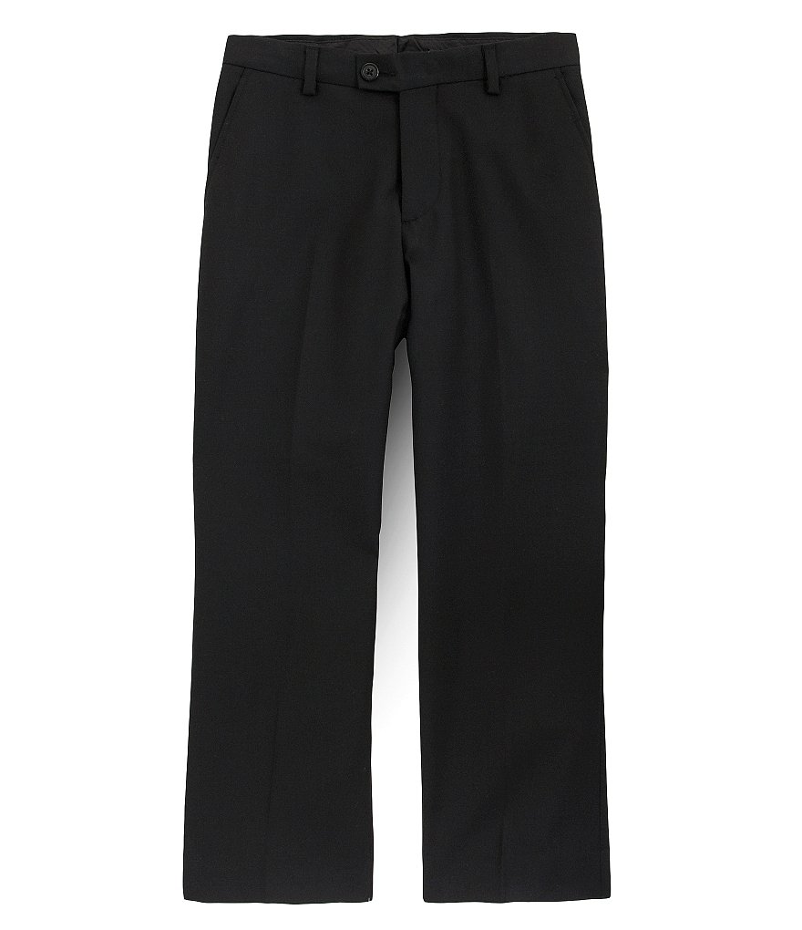 Class Club Gold Label Big Boys 8-20 Flat-Front Dress Pants