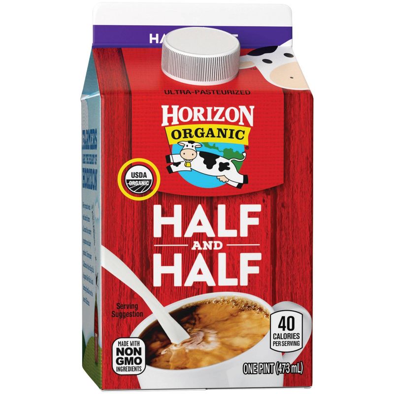 Horizon Organic Half & Half - 1pt