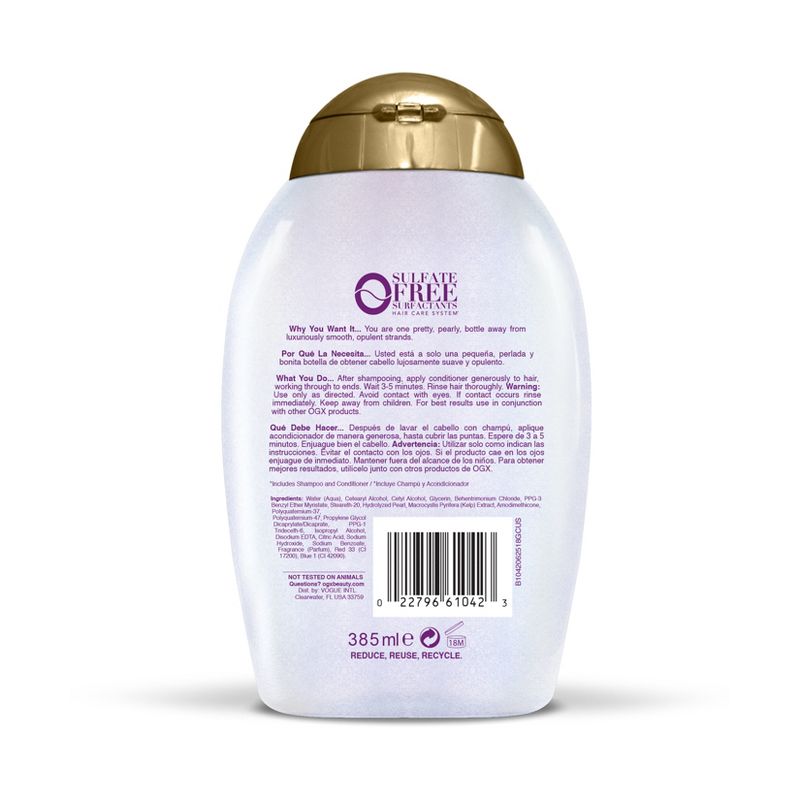 OGX Smoothing + Liquid Pearl Conditioner - 13 fl oz