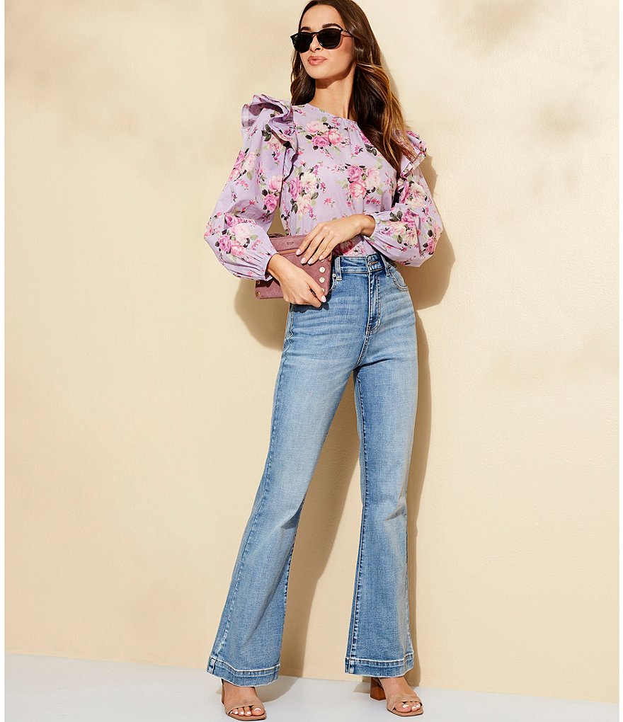Every Straight Leg Ankle Crop Front Zipper Jeans