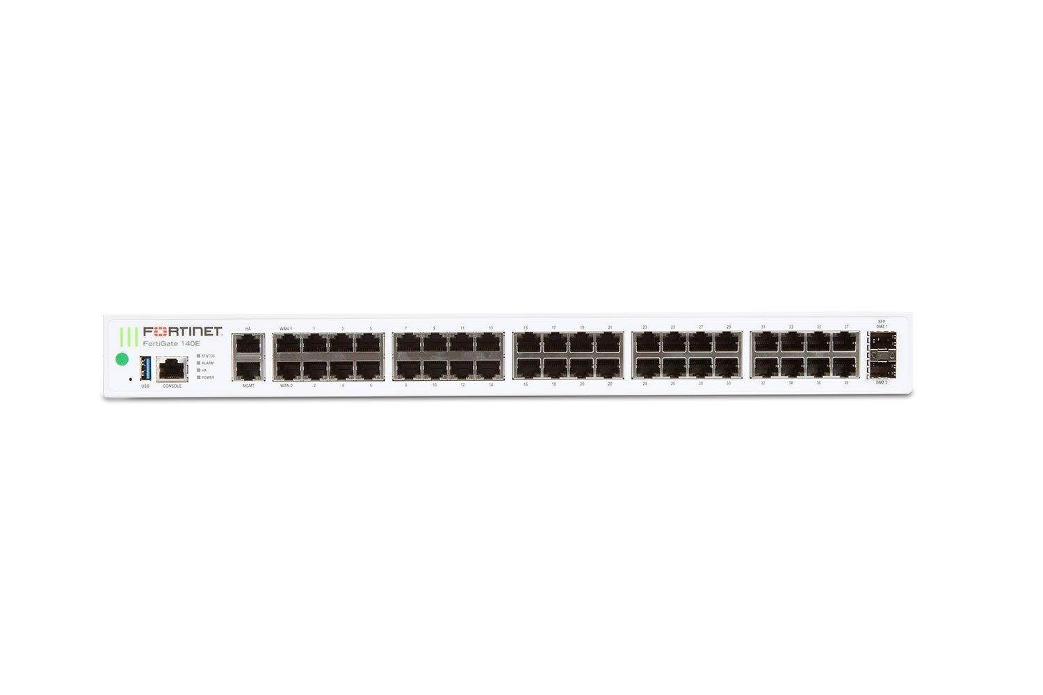 Fortinet FortiGate FG-140E-POE Network Security/Firewall Appliance - 42 Port