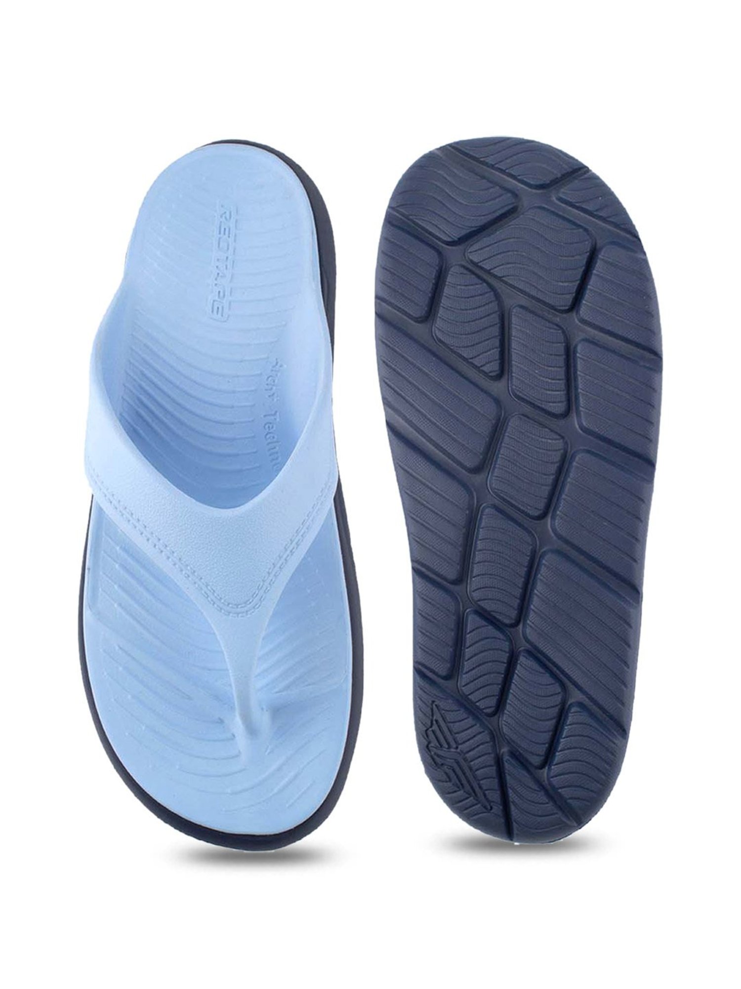 Red Tape Women's Sky Blue Flip Flops