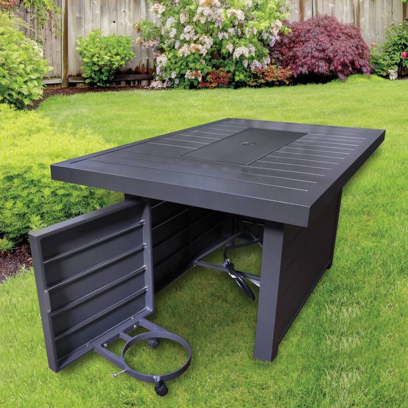 Serenity Aluminum Fire Table - Sunbeam