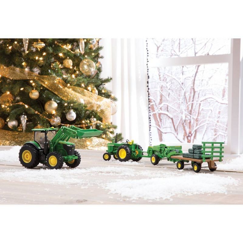 TOMY John Deere - 1:32 Die Cast Haying Set