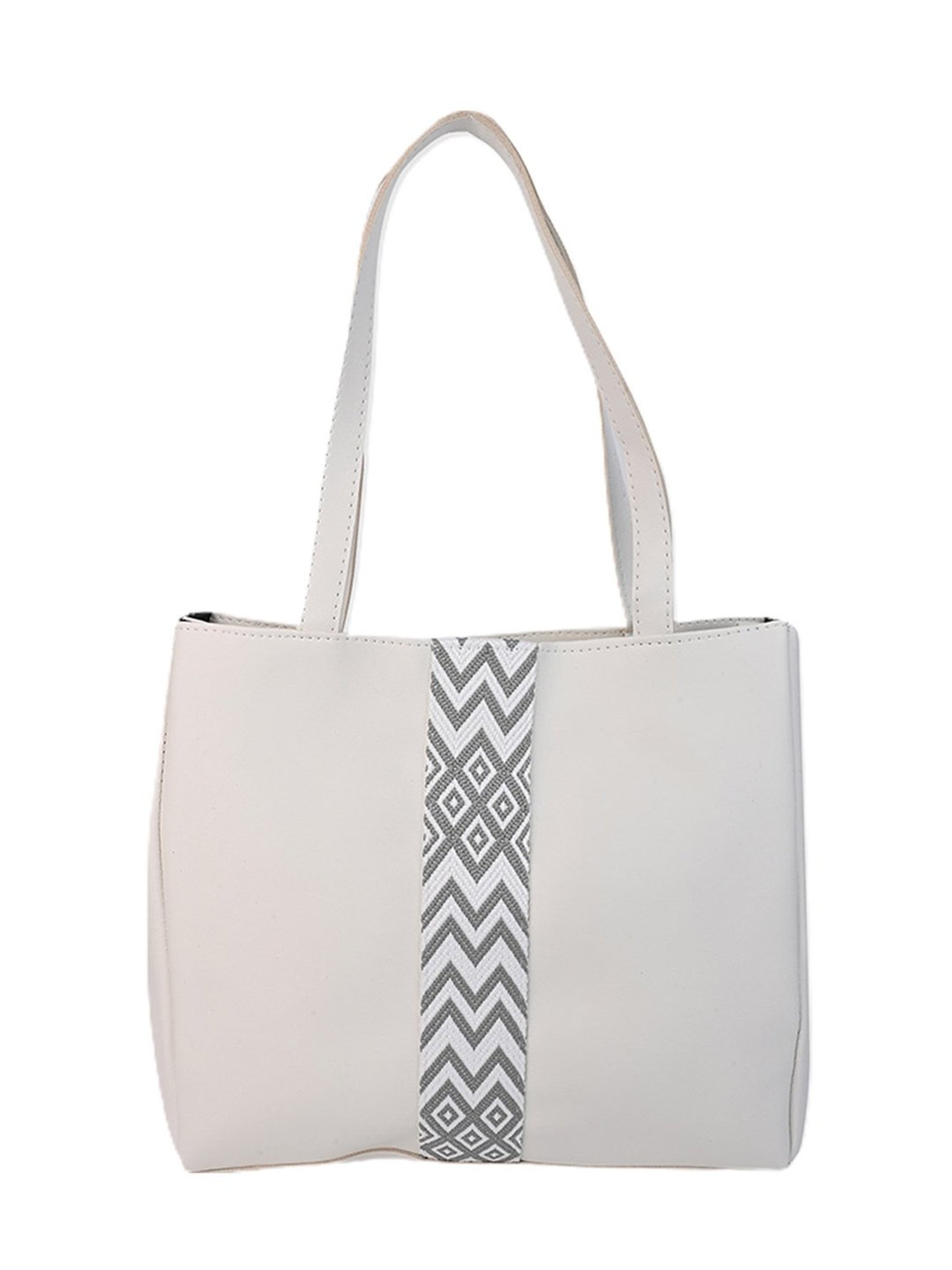 Styli White Tote Bag