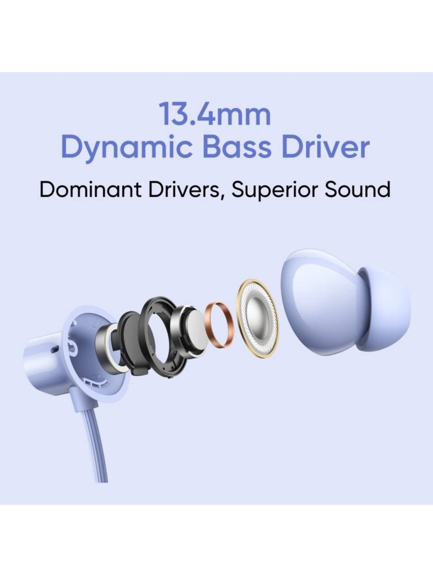 realme Buds Wireless 3 Neo in Ear Bluetooth Neckband with Upto 32 Hours Playback (Blue)