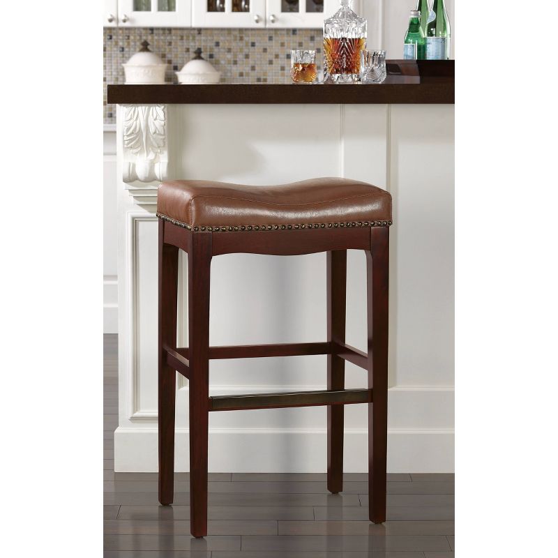 Baxter Barstool Mahogany - Powell Company