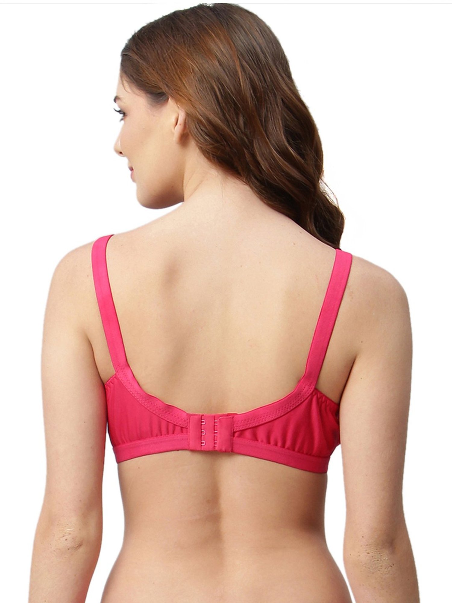 Cukoo Pink Full Coverage Non-Padded Everyday Bra