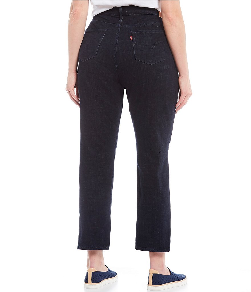 Ruby Rd. Plus Size Super Soft Stretch Denim Straight Leg Jeans
