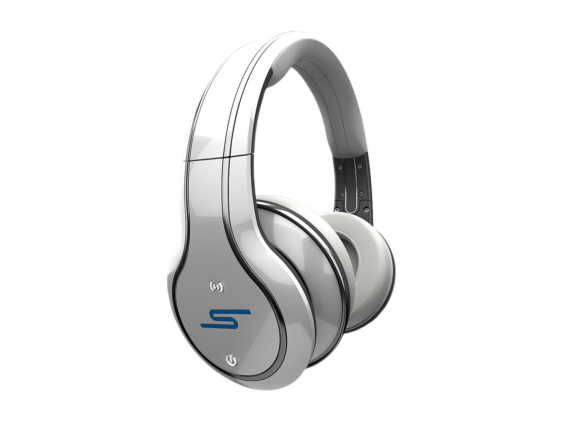 SMS Audio White SMS-WS-WHT Over-Ear SYNC by 50 Wireless Headphone