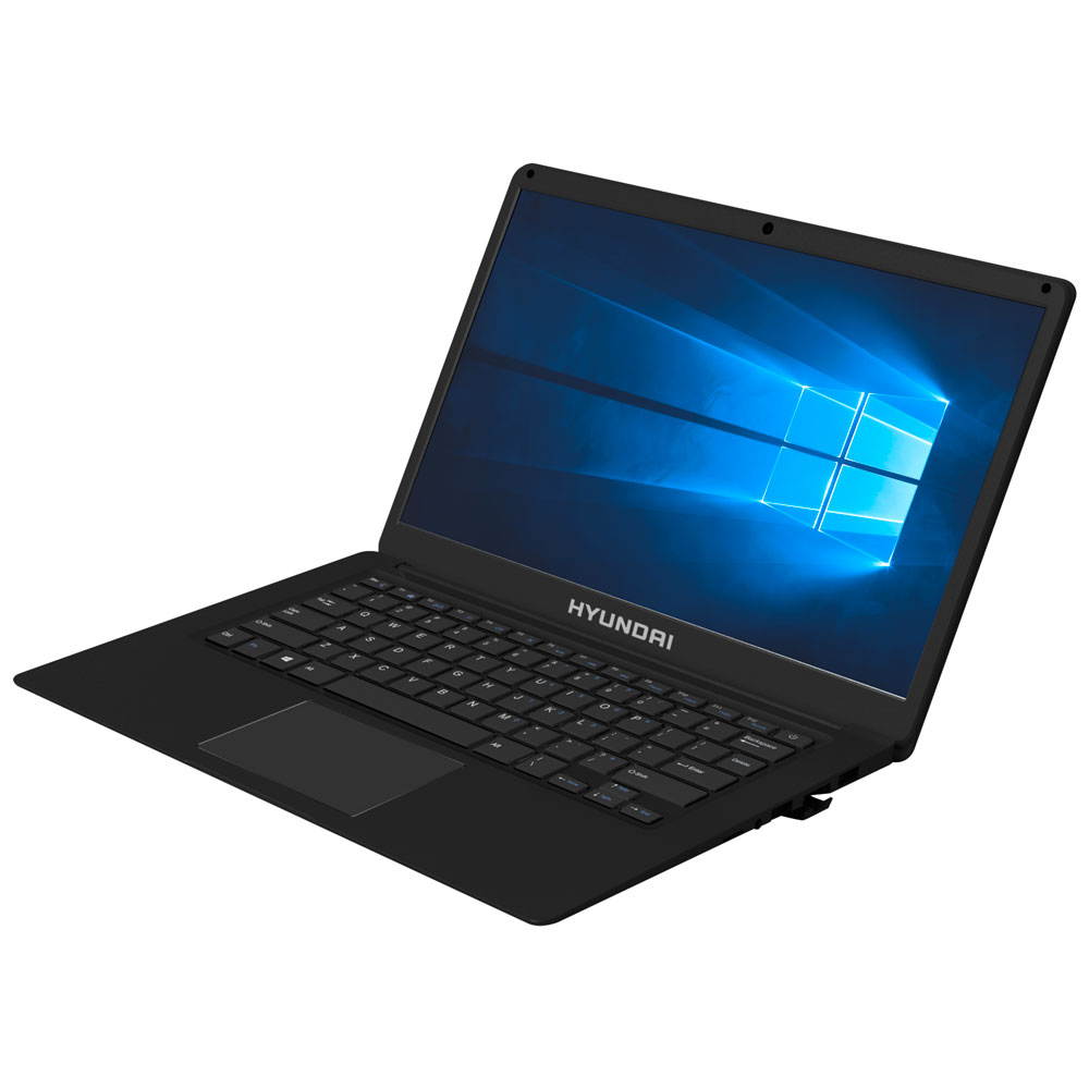 Hyundai Thinnote L14WB2BK 14.1"  Celeron Laptop 4GB/64GB + HDD Slot  Win 10 Home S Mode Black