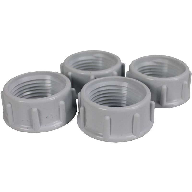 Solar Sun Rings Twister Power Steering Component for Automatic Robotic Suction Pool Cleaner Hoses with 30 Degree Angle Adaptor, Blue