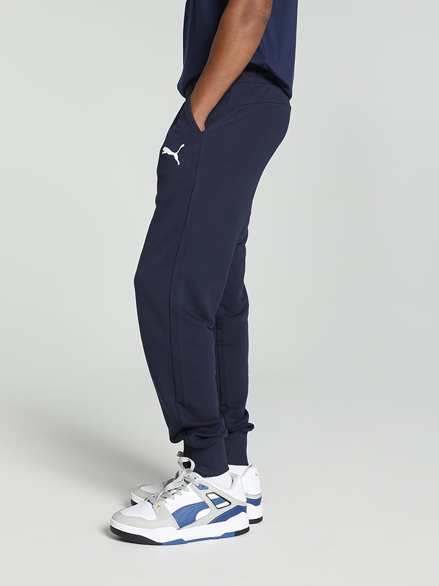 Basics Green Jogger Track Pant