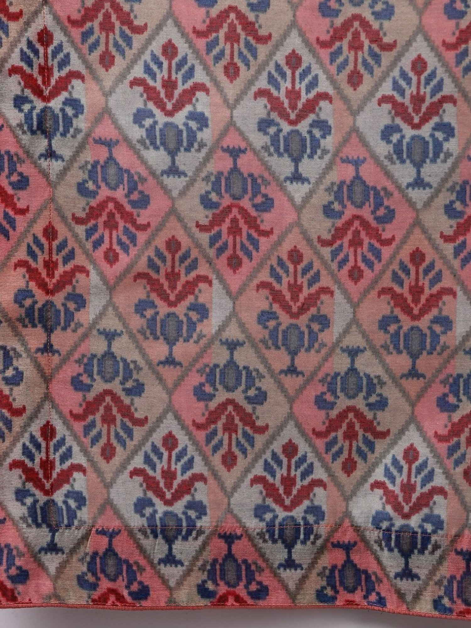 Nuhh Pink Melange Kurta & Pant Set with Dupatta