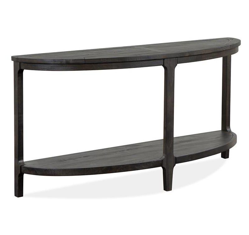 Magnussen T5263 Boswell Demilune Sofa Table
