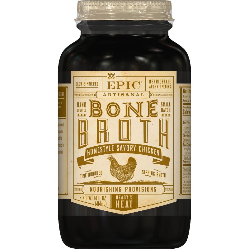 Epic Savory Chicken Broth - 14 fl oz