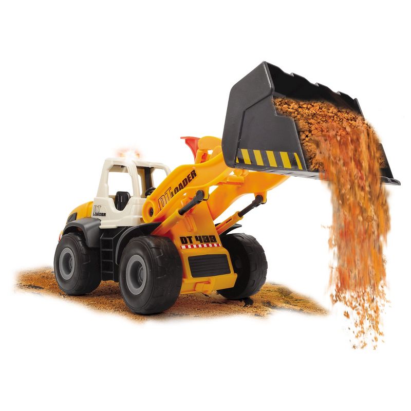 Dickie Toys - Light and Sound Construction Front Loader Vehicle