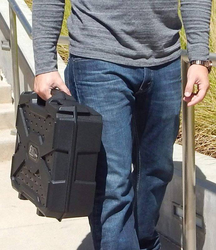 Workforce Safe n Secure Video Projector Hard Case - for Epson PowerLite and Home Cinema DLP, WXGA, 1080p and 3D Projectors - for Select Models Pro EX9200 / 1761W / 1284/640 / 740HD / 1040 and More