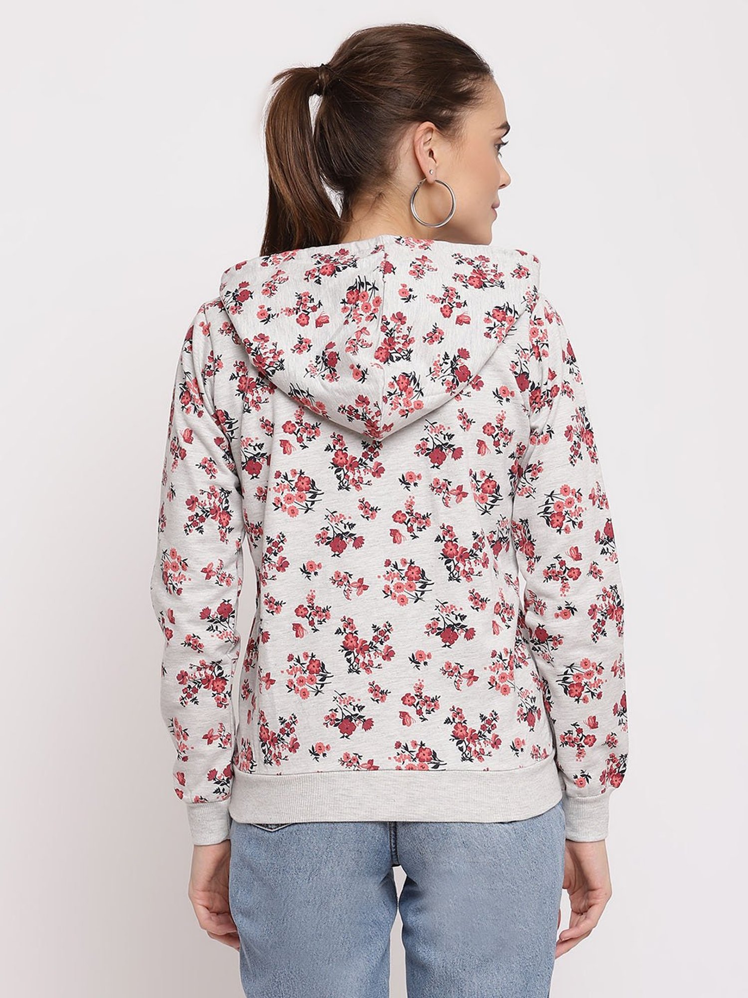 The Vanca Off White Hooded Sweatshirt