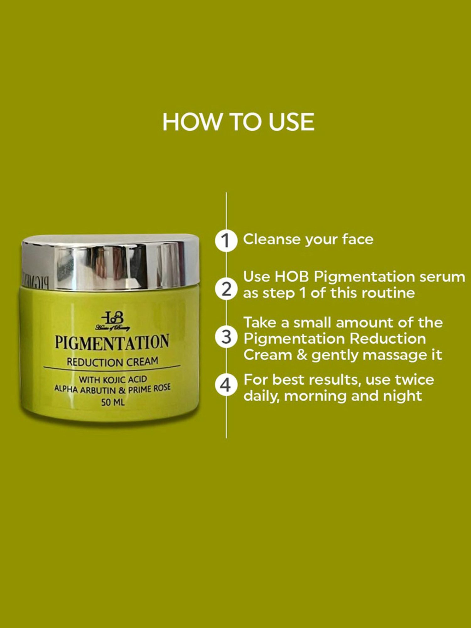 House of Beauty Pigmentation Reduction Cream - 50 ml