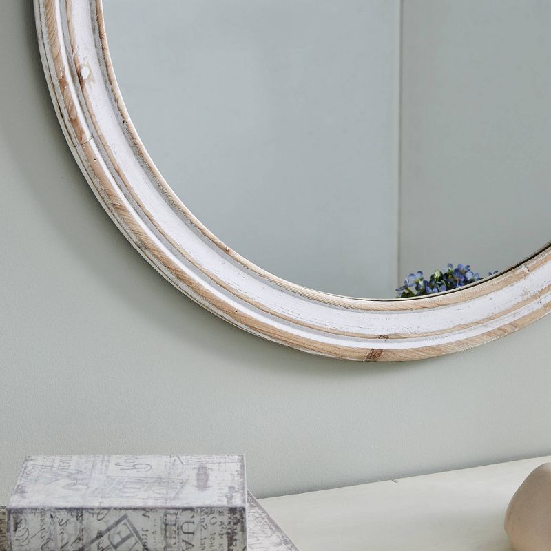 Clybourne Farmhouse Mirror White - FirsTime