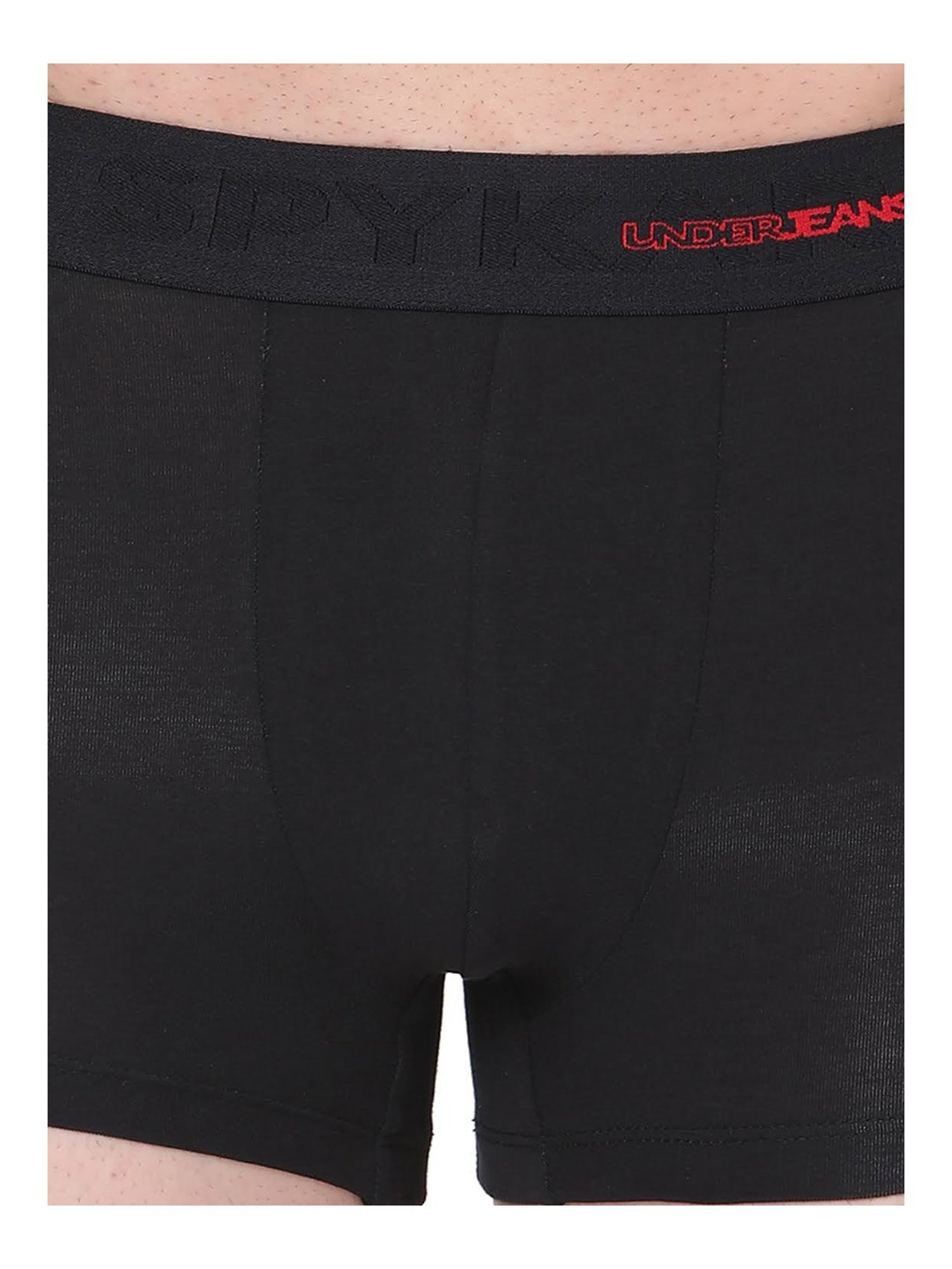 UnderJeans by Spykar Black Trunks