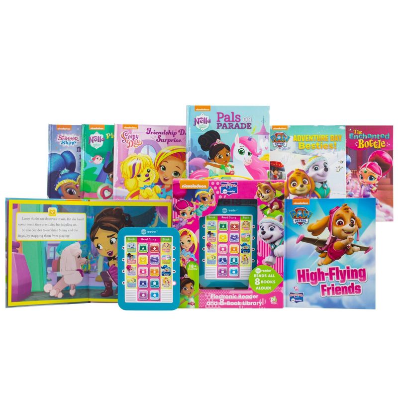 Nickelodeon PAW Patrol Skye and Friends! Electronic Me Reader 8-book Boxed Set