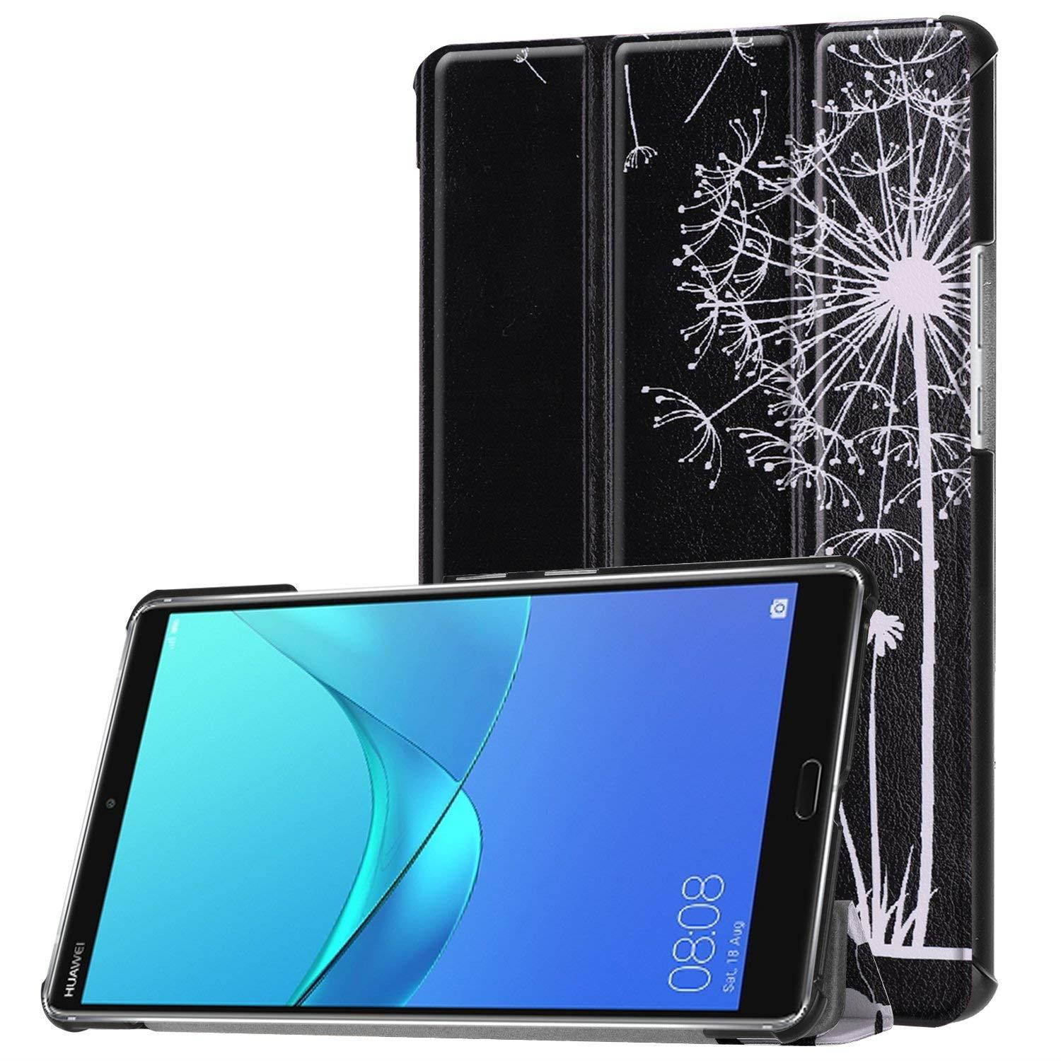 Huawei MediaPad M5 10.8 inch Case, Huawei MediaPad M5 8.4 inch Case, Gylint Smart Case Trifold Stand with Auto Sleep/Wake For Huawei MediaPad M5 8.4/10.8 inch Tablet (Couple, M5 8.4 inch)