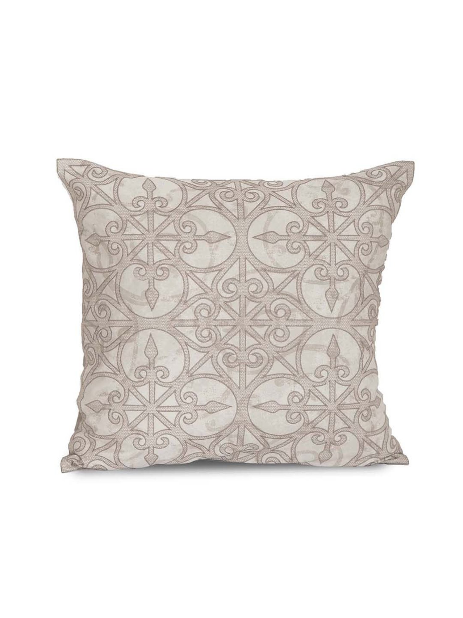 Maspar Unravelled Neutral 100% Cotton Cushion Cover