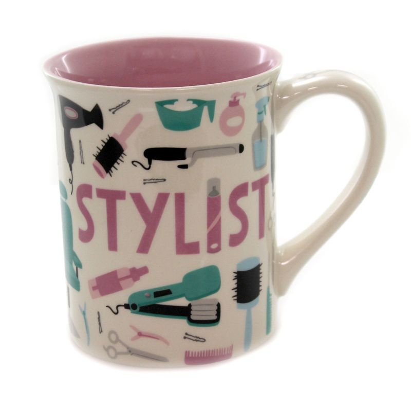 Tabletop 4.5" Stylist Mug Beautician Enesco  -  Drinkware