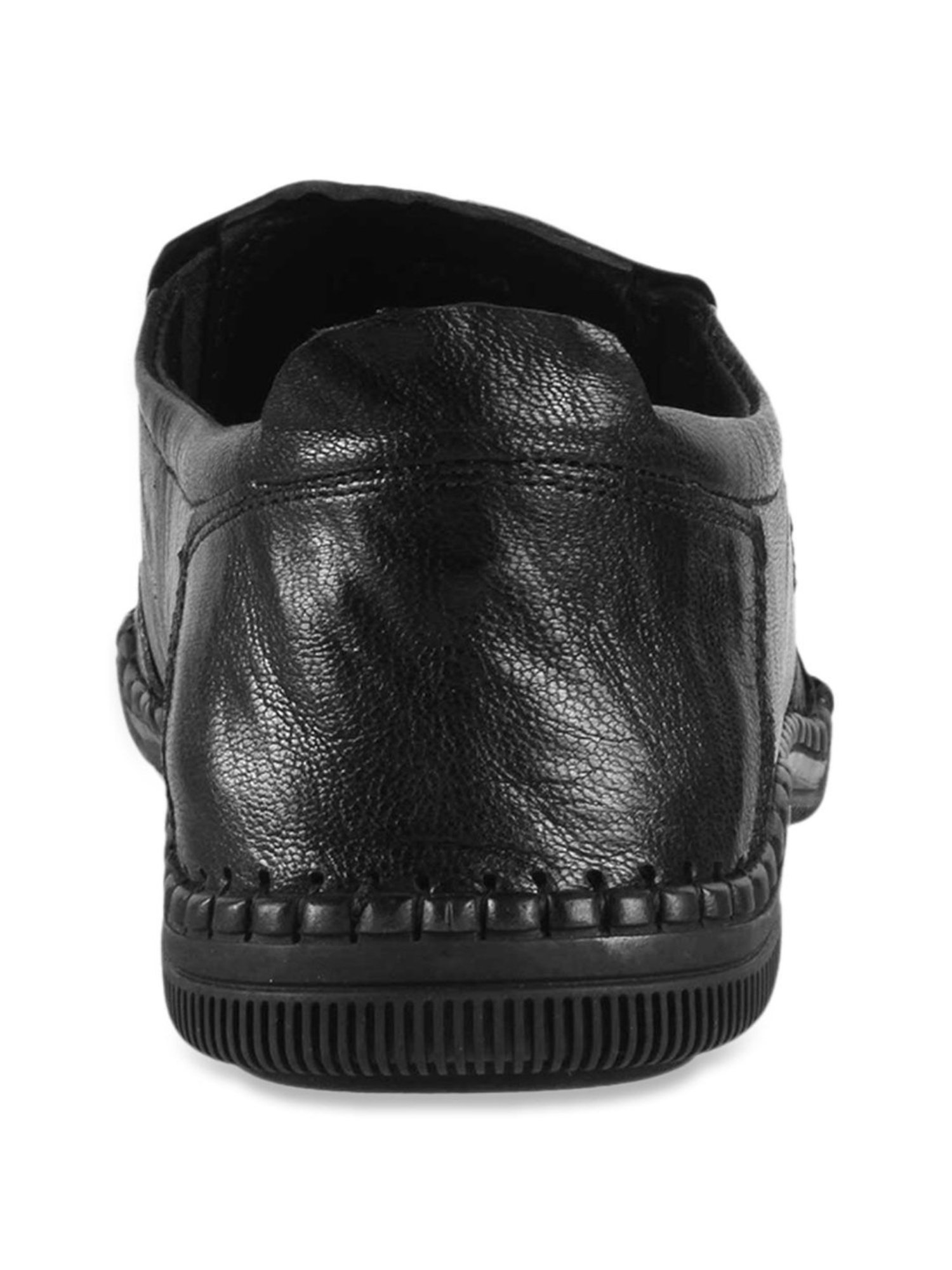 Metro Men's Black Casual Loafers