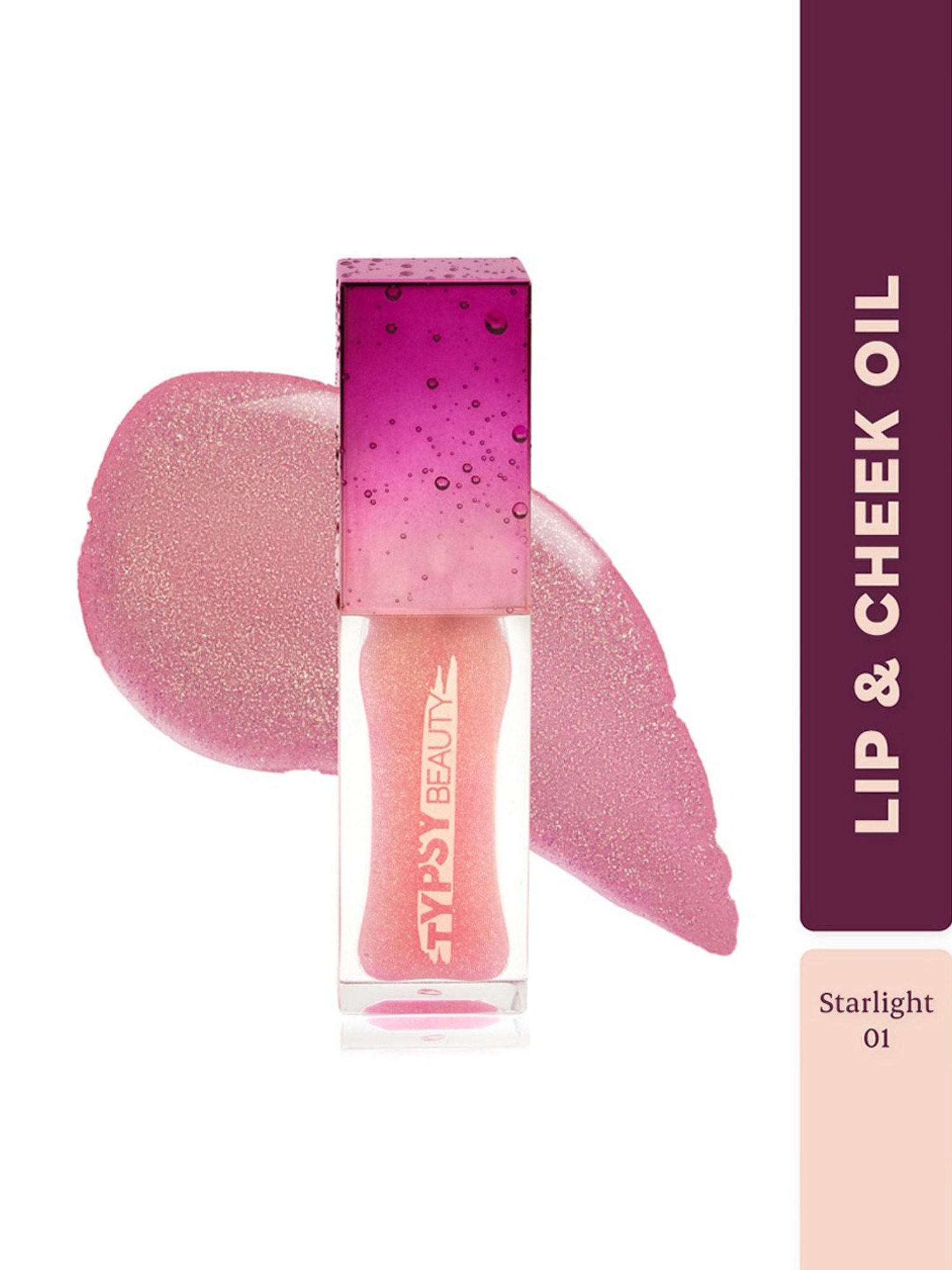 Typsy Beauty Shade Shifter Sparkle Lip & Cheek Oil Starlight 01 - 7 ml